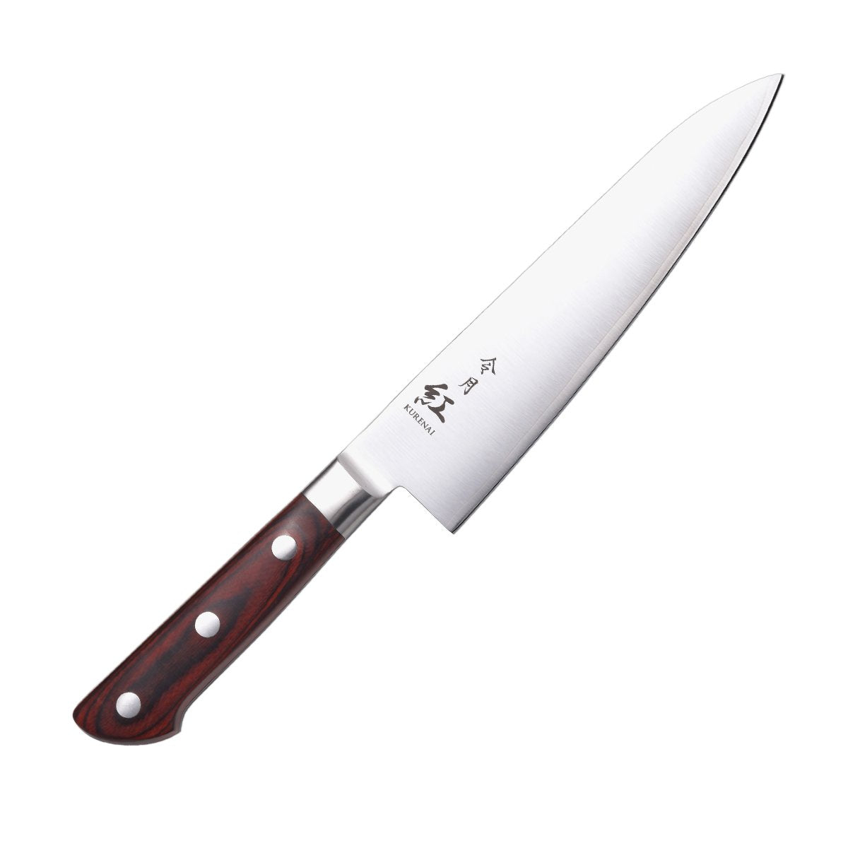 Fuji Kurenai Gyuto Knife Molybdenum Vanadium Japanese Chef Knife 180mm