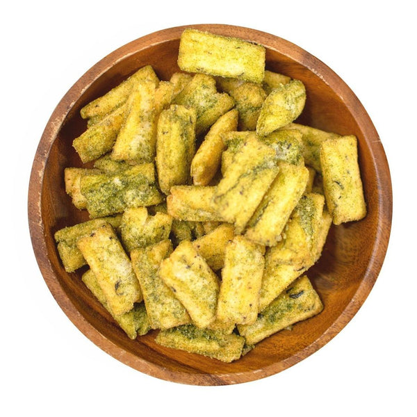 Hokka Beaver Crunchy And Salty Aosa Seaweed Rice Crackers 55g (Pack of 3)