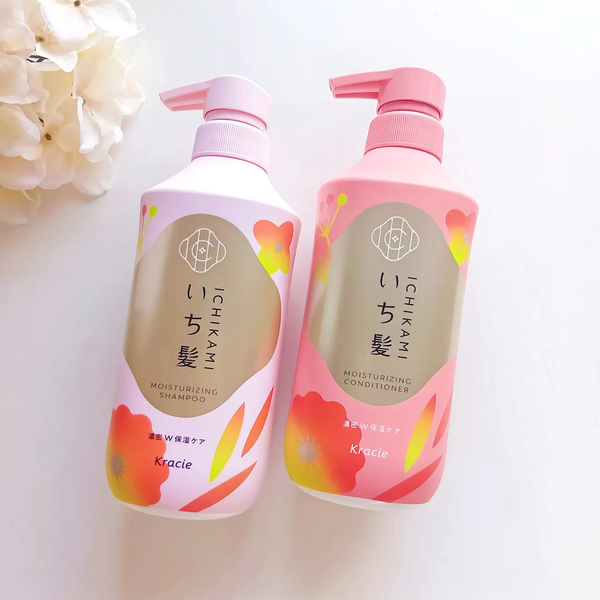 Ichikami Japanese Plant Based Moisturizing Shampoo 450ml