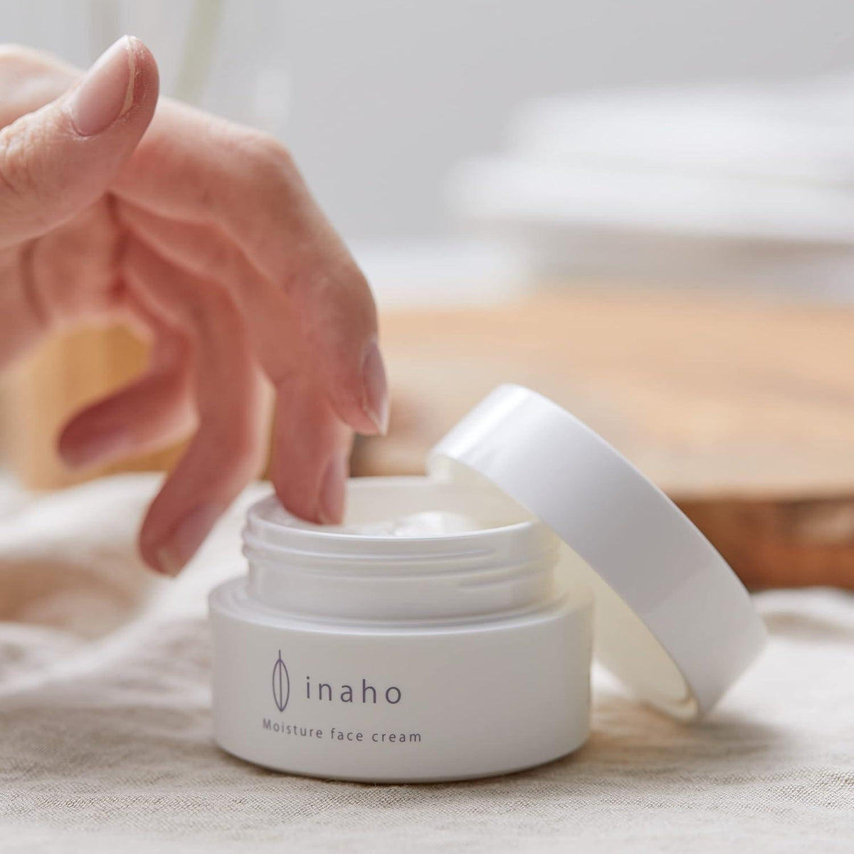 Japanese Rice Inaho Inaho Rice Bran Moisture Face Cream Smooth Non-Sticky Cream 30g