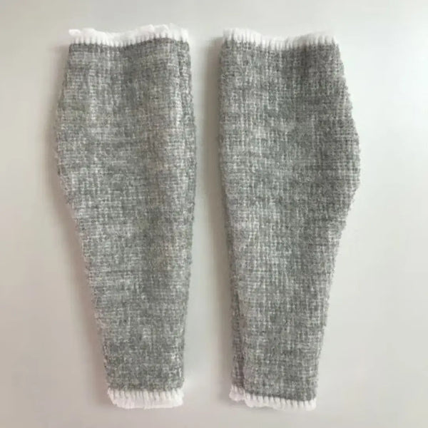 Jogan Baby Alpaca Wool Knit Thermal Long Leg Warmer Sleeves