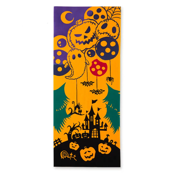 Kenema Tenugui Towel Halloween Balloon Traditional Hand Dyed Cotton Cloth