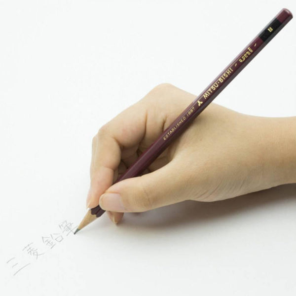 Mitsubishi Uni Star Japanese Graphite Pencils B 12 Pieces