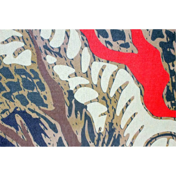 Noren Gold Woven Doorway Curtain Japanese Flying Dragon Design 85x150cm