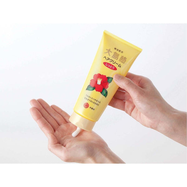 Oshima Tsubaki Hair Cream Moist Leave-In Treatment 160g