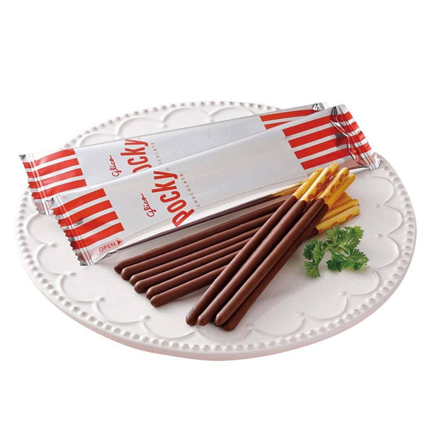 Pocky Chocolate Biscuit Sticks Sweet Crunchy Snack 8 ct.
