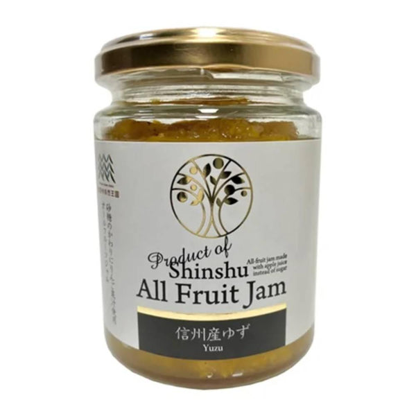 Shinshu Nagano Yuzu Jam All-Fruit Natural Spread No Added Sugar 240g