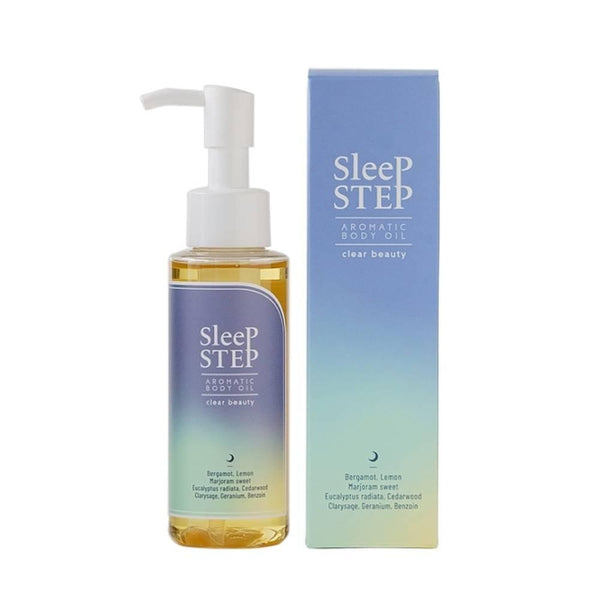 Sleep Step Body Oil Clear Beauty Refreshing Herbal Bergamot 100ml