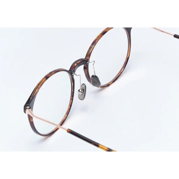 UV & Infrared Protection Large Lens Fashion Eyeglasses Tortoiseshell