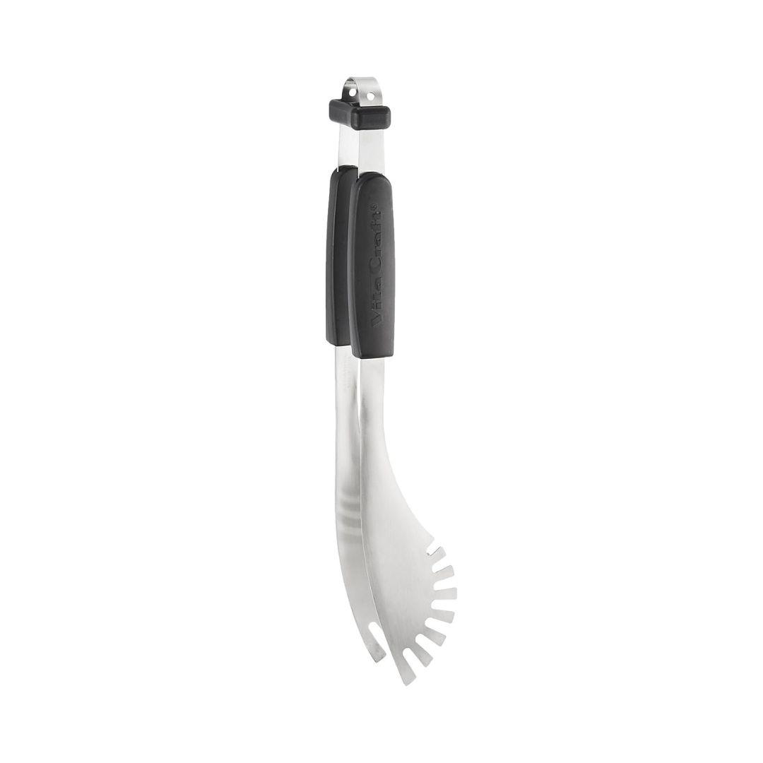 Vita Craft Stainless Steel Tongs With Non Slip Resin Handle 27cm