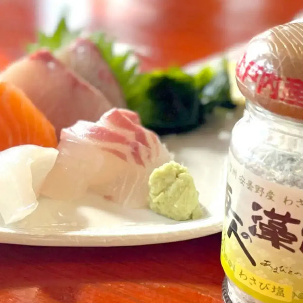 Wasabi Salt Japanese Wasabi Seasoned Salt Spicy Sea Salt 35g